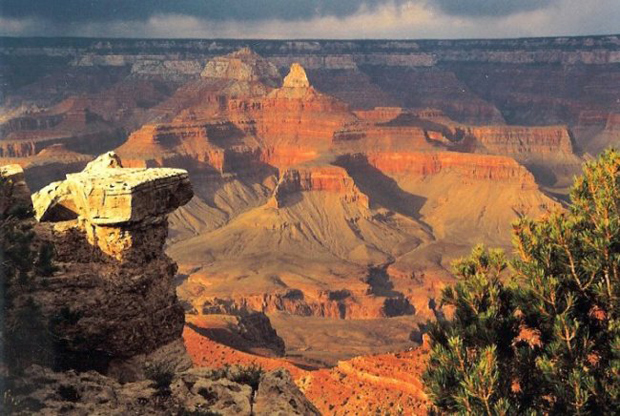 Rainy Afternoon from Mather Point